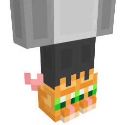 Thumbnail of the Minecraft Bedrock Marketplace product Orange Cat Slippers created by Master Duckies.