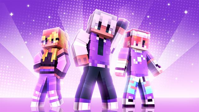 Thumbnail of the Minecraft Bedrock Marketplace product Purple K-Pop created by Master Duckies.
