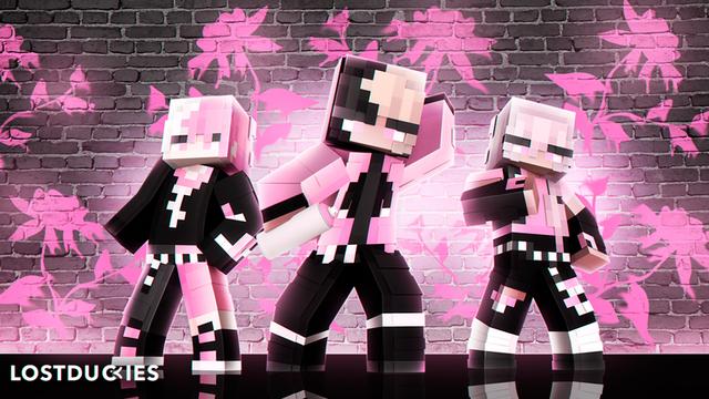 Thumbnail of the Minecraft Bedrock Marketplace product Rosy Rebels created by Master Duckies.