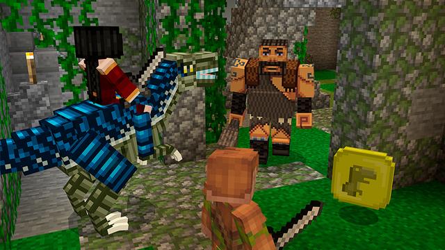 Screenshot of the Minecraft Bedrock Marketplace product Dragons And Dinos created by Mazario Studios.