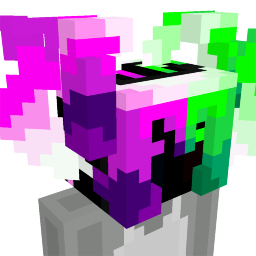 Thumbnail of the Minecraft Bedrock Marketplace product Ender vs Creeper Head created by Mazario Studios.