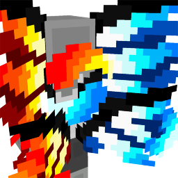 Thumbnail of the Minecraft Bedrock Marketplace product Fire vs Ice Wings created by Mazario Studios.