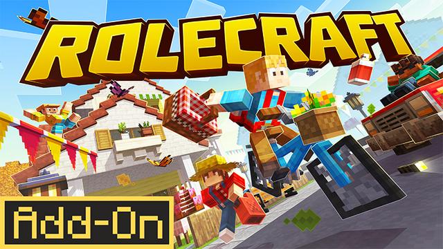 Thumbnail of the Minecraft Bedrock Marketplace product ROLECRAFT-Add-On created by Mazario Studios.
