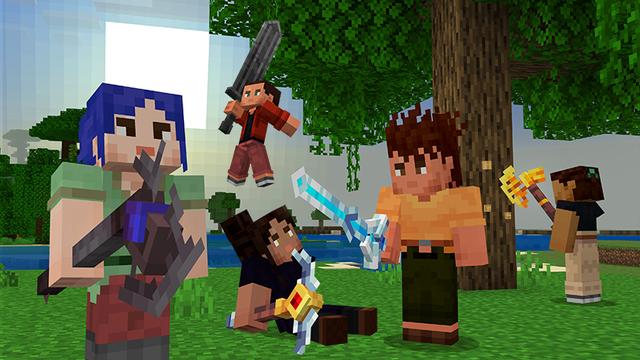 Screenshot of the Minecraft Bedrock Marketplace product Weapons Evolve Add-On created by Mazario Studios.