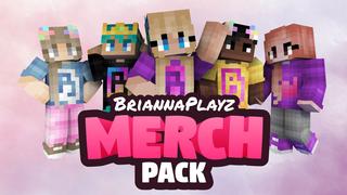 Thumbnail of the Minecraft Bedrock Marketplace product BriannaPlayz Merch Pack created by FireGames.
