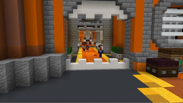 Screenshot of the Minecraft Bedrock Marketplace product Cache-cache du feu created by FireGames.