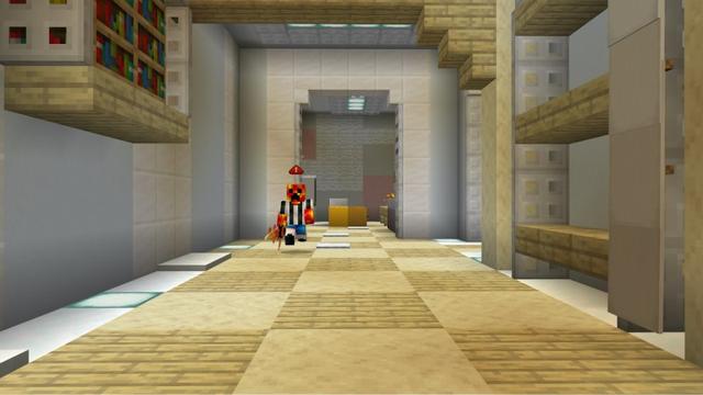 Screenshot of the Minecraft Bedrock Marketplace product Cache-cache du feu created by FireGames.