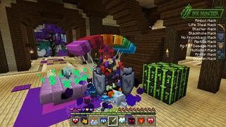 Screenshot of the Minecraft Bedrock Marketplace product Hacker Hearts by PrestonPlayz created by FireGames.