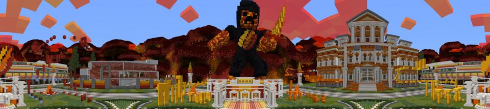 Panorama of the Minecraft Bedrock Marketplace product PrestonPlayz Hide and Seek created by FireGames.