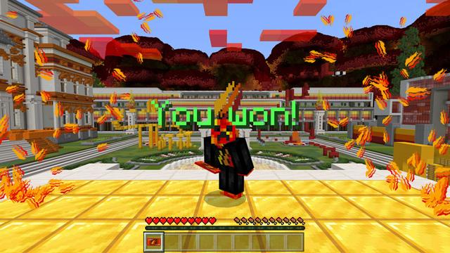 Screenshot of the Minecraft Bedrock Marketplace product PrestonPlayz Hide and Seek created by FireGames.