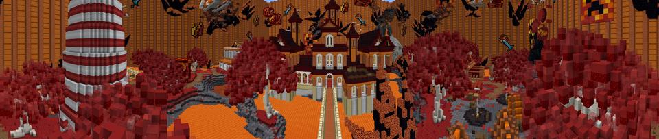 Panorama of the Minecraft Bedrock Marketplace product PrestonPlayz Mystery Button created by FireGames.