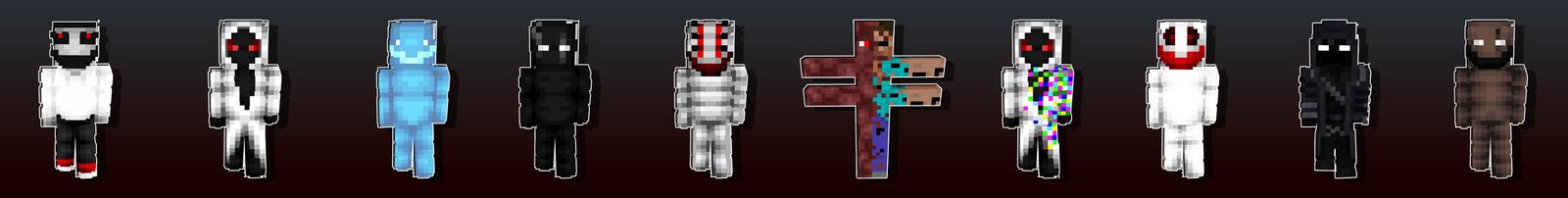 Panorama of the Minecraft Bedrock Marketplace product PrestonPlayz Scary Myth created by FireGames.