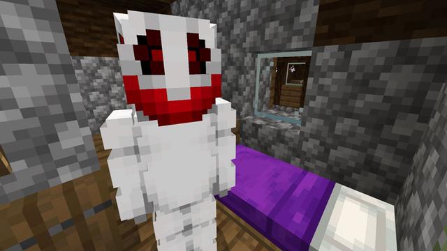 Screenshot of the Minecraft Bedrock Marketplace product PrestonPlayz Scary Myth created by FireGames.