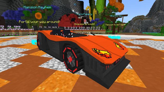 Screenshot of the Minecraft Bedrock Marketplace product Stealing PrestonPlayz Diamonds created by FireGames.