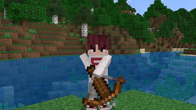 Screenshot of the Minecraft Bedrock Marketplace product Animations+ Add-On created by MelonBP.