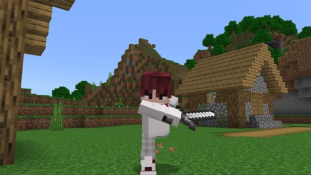 Screenshot of the Minecraft Bedrock Marketplace product Animations+ Add-On created by MelonBP.