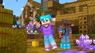 Screenshot of the Minecraft Bedrock Marketplace product Crazy Drops created by MelonBP.