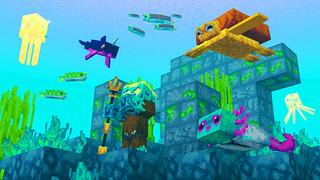 Screenshot of the Minecraft Bedrock Marketplace product Crazy Mobs created by MelonBP.