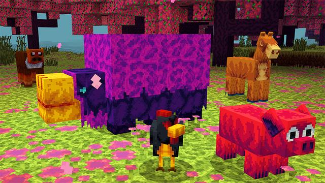 Screenshot of the Minecraft Bedrock Marketplace product Crazy Mobs created by MelonBP.