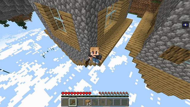 Screenshot of the Minecraft Bedrock Marketplace product Difficulty: Upside Down! created by MelonBP.