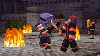 Screenshot of the Minecraft Bedrock Marketplace product Dragon Weapons created by MelonBP.