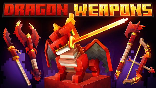 Thumbnail of the Minecraft Bedrock Marketplace product Armas de dragón created by MelonBP.