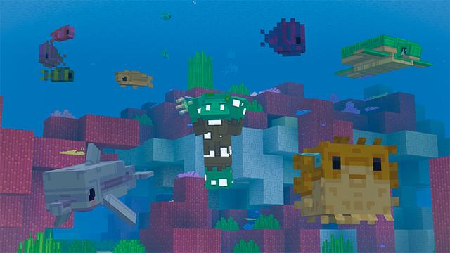 Screenshot of the Minecraft Bedrock Marketplace product Dream Kawaii Texture Pack created by MelonBP.