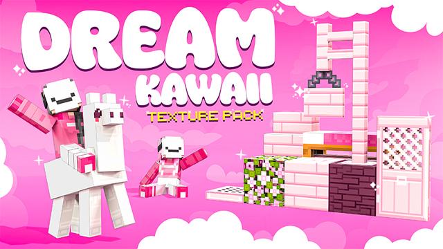 Thumbnail of the Minecraft Bedrock Marketplace product Dream Kawaii Texture Pack created by MelonBP.