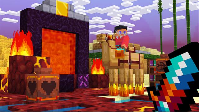 Screenshot of the Minecraft Bedrock Marketplace product FIRE Resources created by MelonBP.