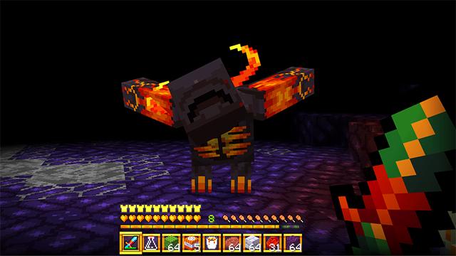 Screenshot of the Minecraft Bedrock Marketplace product FIRE Resources created by MelonBP.