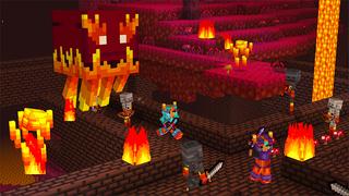 Screenshot of the Minecraft Bedrock Marketplace product FIRE Resources created by MelonBP.