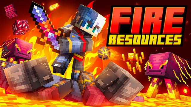 Thumbnail of the Minecraft Bedrock Marketplace product FIRE Resources created by MelonBP.