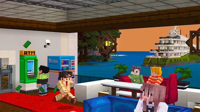 Screenshot of the Minecraft Bedrock Marketplace product Hawaii Private Island created by MelonBP.