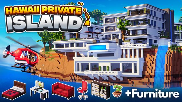 Thumbnail of the Minecraft Bedrock Marketplace product Hawaii Private Island created by MelonBP.