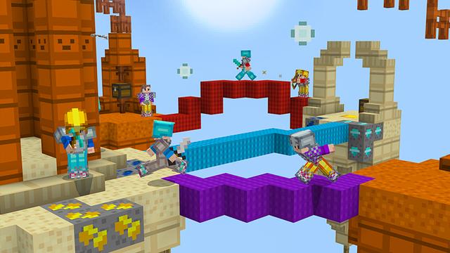 Screenshot of the Minecraft Bedrock Marketplace product Mini Battles PvP created by MelonBP.