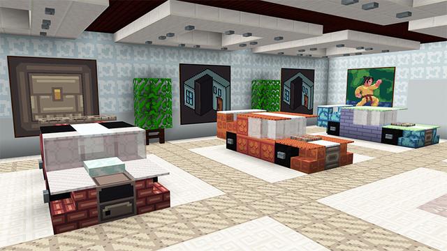 Screenshot of the Minecraft Bedrock Marketplace product Modern Resources created by MelonBP.
