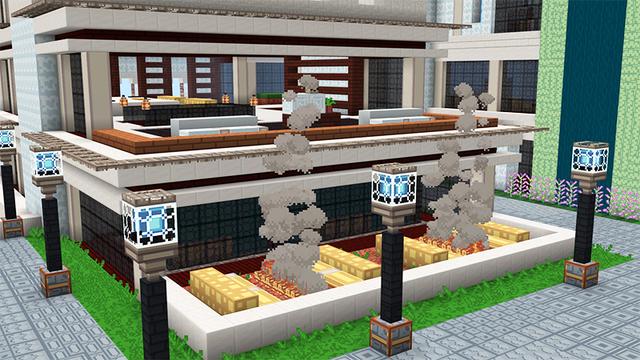 Screenshot of the Minecraft Bedrock Marketplace product Modern Resources created by MelonBP.