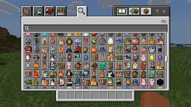 Screenshot of the Minecraft Bedrock Marketplace product PETS Add-On created by MelonBP.