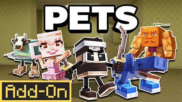 Thumbnail of the Minecraft Bedrock Marketplace product PETS Add-On created by MelonBP.