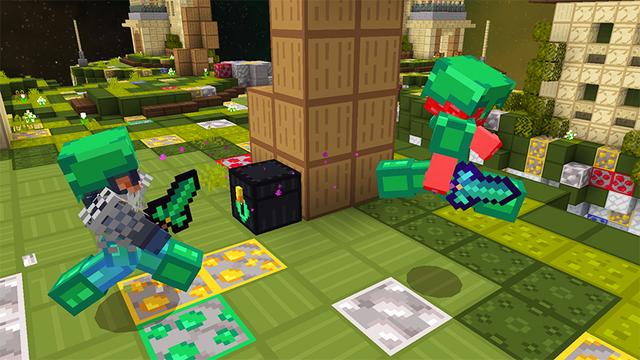 Screenshot of the Minecraft Bedrock Marketplace product PVP PRO Texture Pack created by MelonBP.