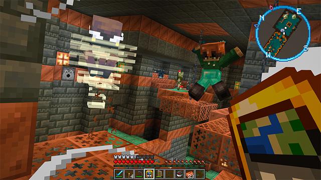 Screenshot of the Minecraft Bedrock Marketplace product Real Minimap created by MelonBP.