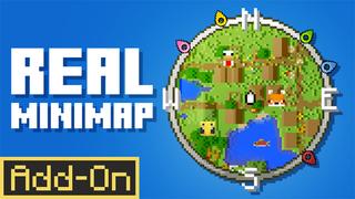 Thumbnail of the Minecraft Bedrock Marketplace product Vraie Minimap created by MelonBP.