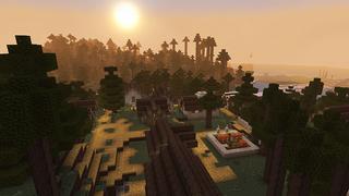 Screenshot of the Minecraft Bedrock Marketplace product Realism Shades created by MelonBP.