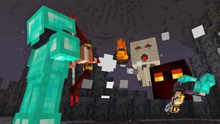 Screenshot of the Minecraft Bedrock Marketplace product TNT Weapons created by MelonBP.