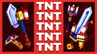 Thumbnail of the Minecraft Bedrock Marketplace product TNT Weapons created by MelonBP.