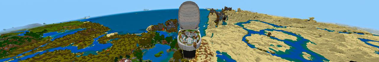 Panorama of the Minecraft Bedrock Marketplace product TOILET BASE created by MelonBP.