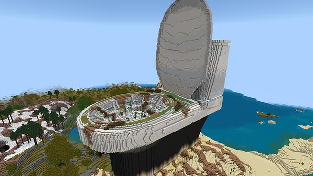 Screenshot of the Minecraft Bedrock Marketplace product TOILET BASE created by MelonBP.