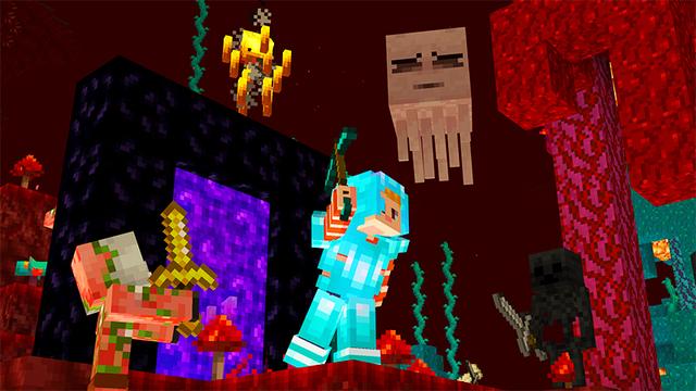 Screenshot of the Minecraft Bedrock Marketplace product Vanilla Pro Textures created by MelonBP.