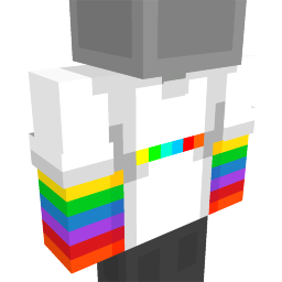 Thumbnail of the Minecraft Bedrock Marketplace product White RGB Shirt created by MelonBP.