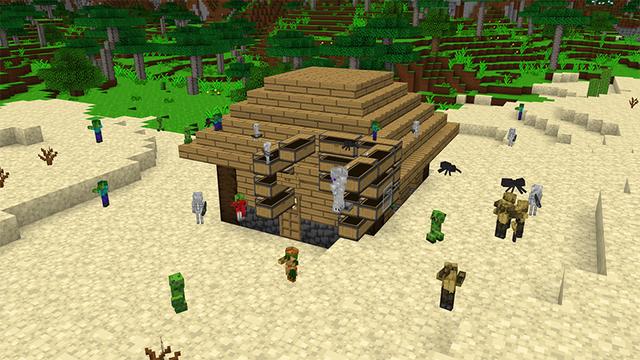 Screenshot of the Minecraft Bedrock Marketplace product XRAY MODES created by MelonBP.